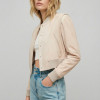 NOVA by Vorteleather — Women's Suede Bomber Jacket