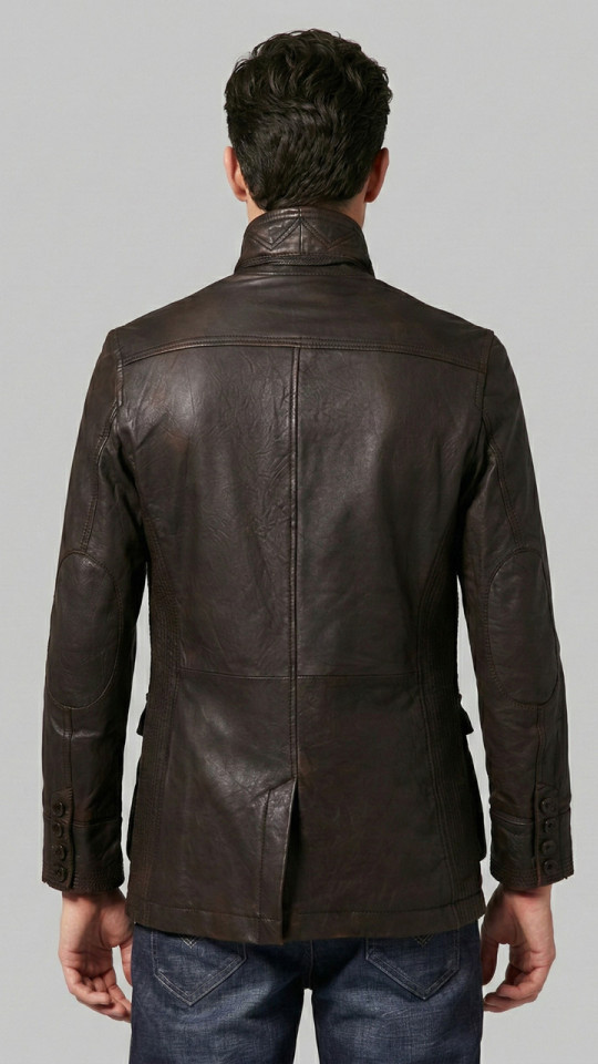 PHANTOM by VorteLeather - Men's Leather Blazer