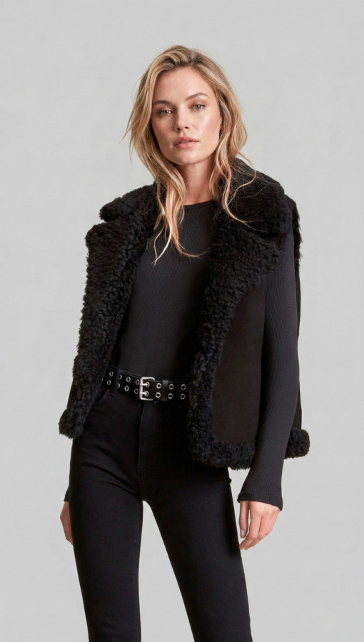 SAGARNATHA by Vorteleather — Women's Shearling Jacket