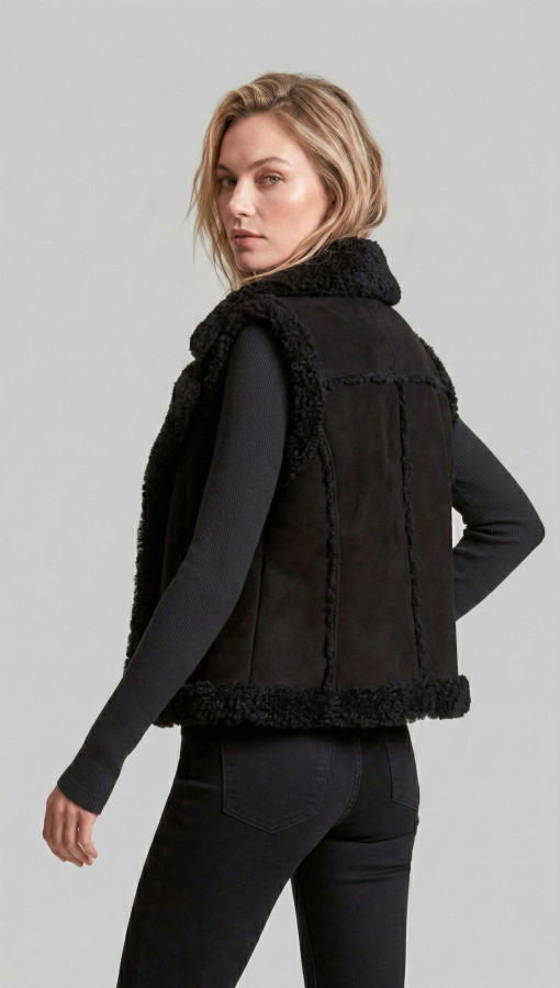 SAGARNATHA by Vorteleather — Women's Shearling Jacket