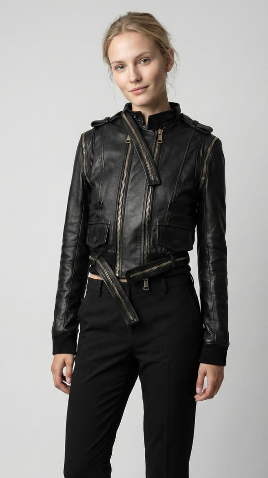 WASABI by Vorteleather — Women's Leather Jacket
