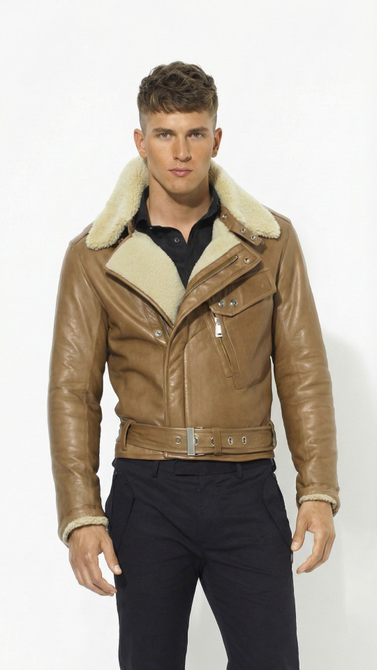 AVIATOR by Vorteleather — Men's Shearling Jacket