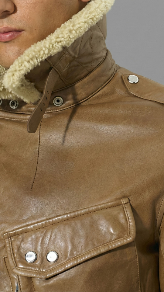 AVIATOR by Vorteleather — Men's Shearling Jacket