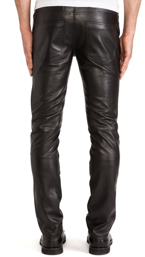 F-2 by Vorteleather чоловічі шкіряні штани — Men's Leather Pants