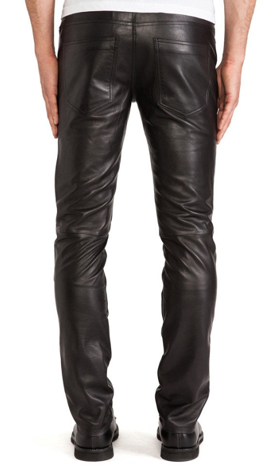 F-2 by Vorteleather чоловічі шкіряні штани — Men's Leather Pants