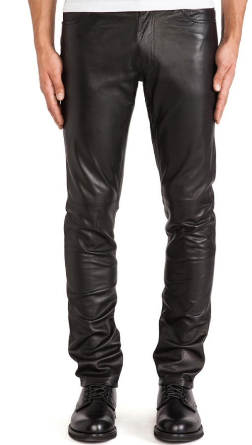 F-2 by Vorteleather чоловічі шкіряні штани — Men's Leather Pants