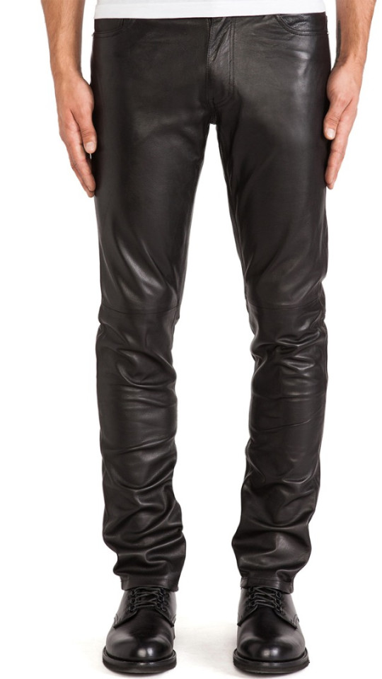 F-2 by Vorteleather чоловічі шкіряні штани — Men's Leather Pants