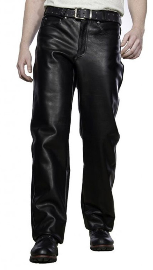 MONOLITH by Vorteleather чоловічі шкіряні штани — Men's Leather Pants