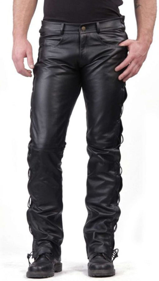 VOYAGER by Vorteleather чоловічі шкіряні штани — Men's Leather Pants