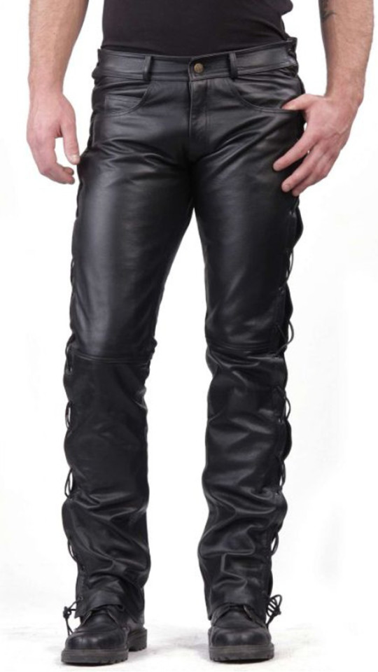 VOYAGER by Vorteleather чоловічі шкіряні штани — Men's Leather Pants