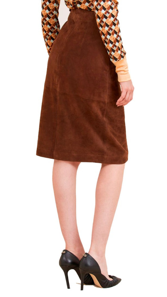 FRIDA by Vorteleather — Women's Leather Skirt