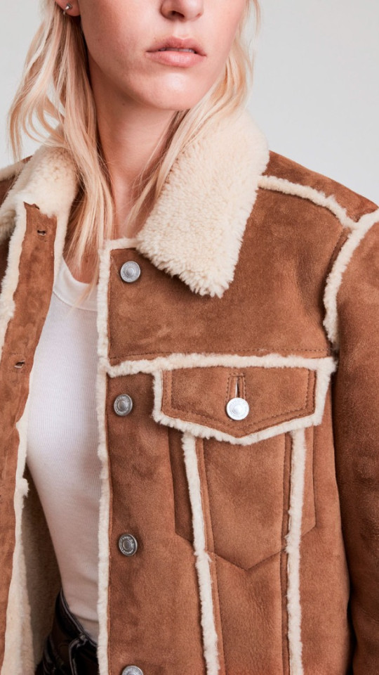 SIBERIA by Vorteleather — Women's Shearling Jacket
