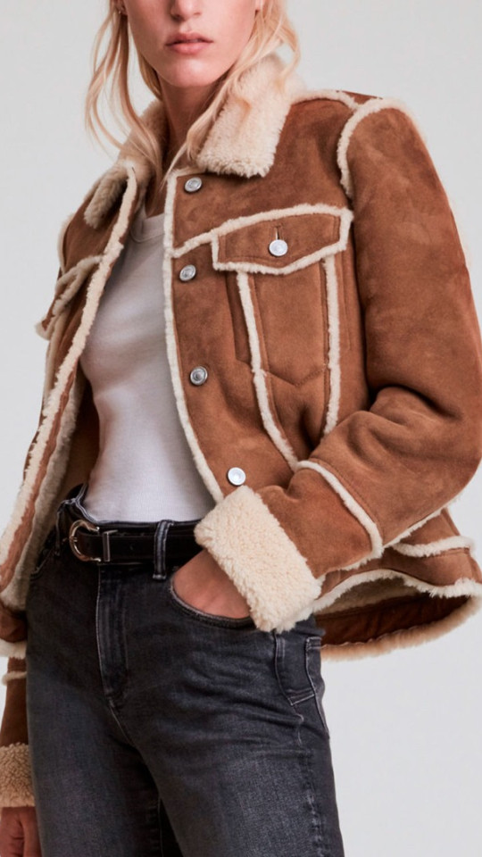 SIBERIA by Vorteleather — Women's Shearling Jacket