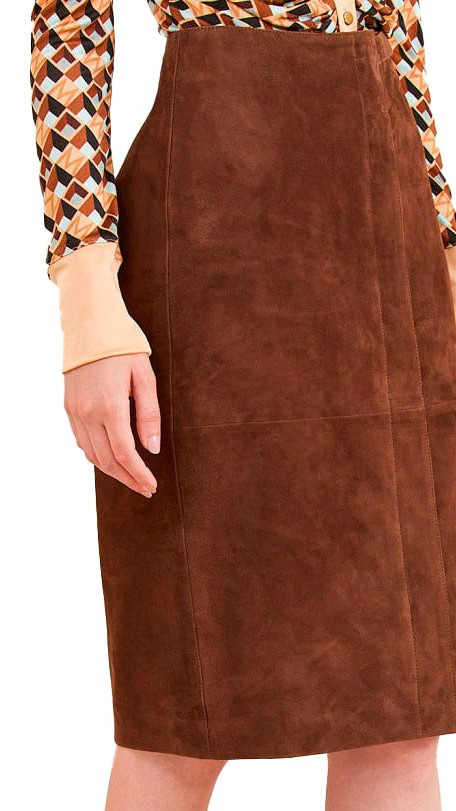 FRIDA by Vorteleather — Women's Leather Skirt