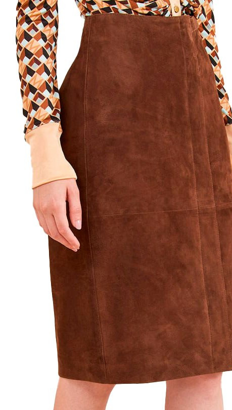 FRIDA by Vorteleather — Women's Leather Skirt