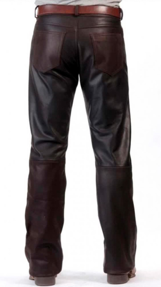ROTOR by Vorteleather чоловічі шкіряні штани — Men's Leather Pants