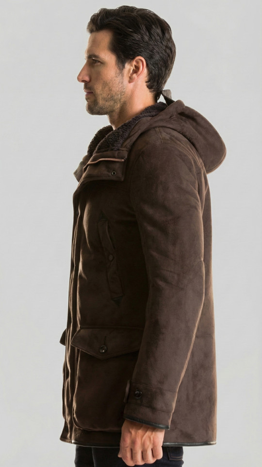 DISCOVERY by Vorteleather — Men's Shearling Parka