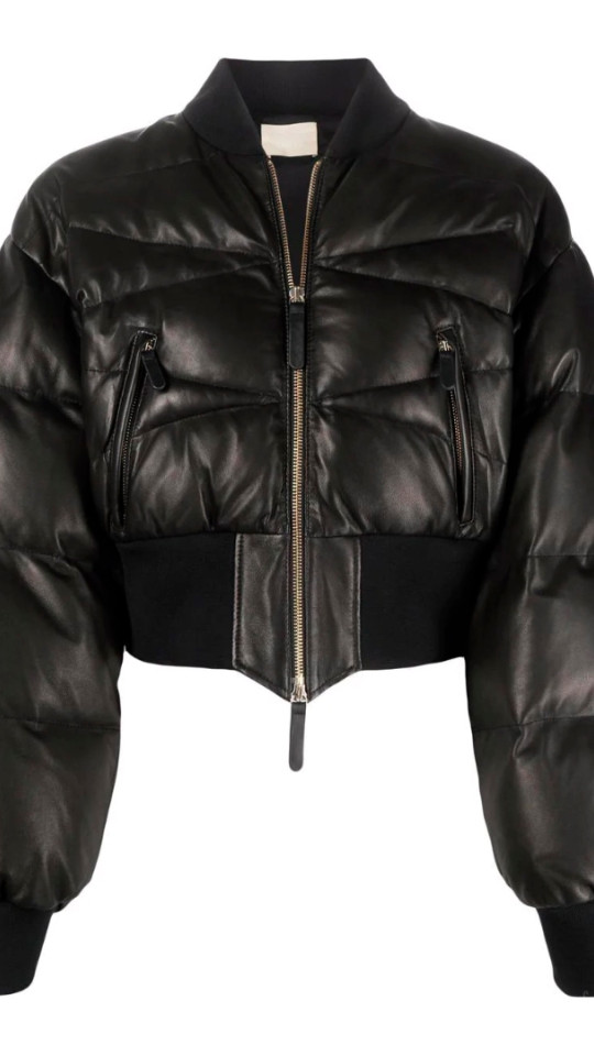 DENALI by Vorteleather — Women's Puffer Leather Jacket