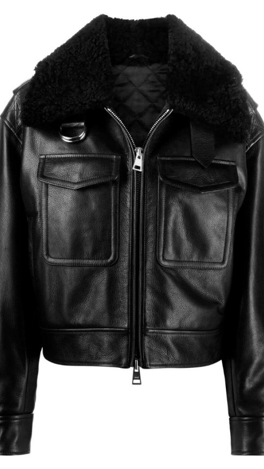WALKIRIA by Vorteleather — Women's Leather Aviator Jacket